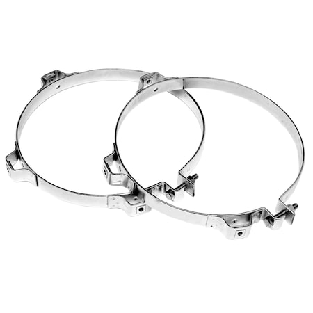 Walker Bracket, Heat Shield, Exhaust, Clamp Kit, Muffler Shield, Zinc Plated For 10 In. 35791